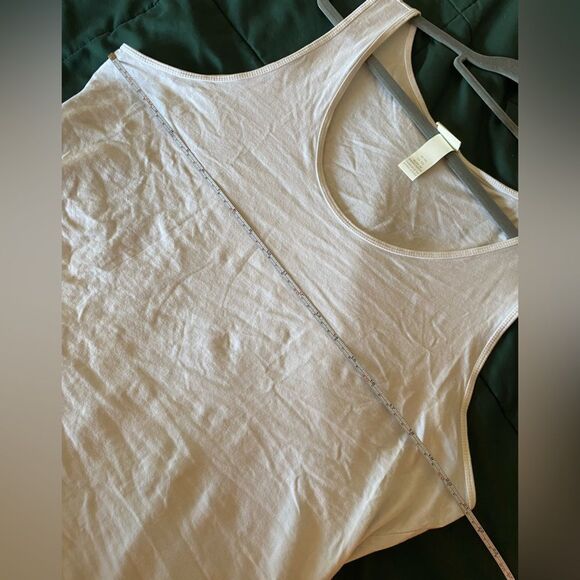 H&M White Basics Tank Top Size XXL - Picture 5 of 6